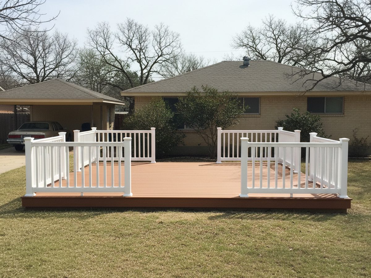 Deck Demolition & Removal completed by Oasis Deck Company in McKinney, TX