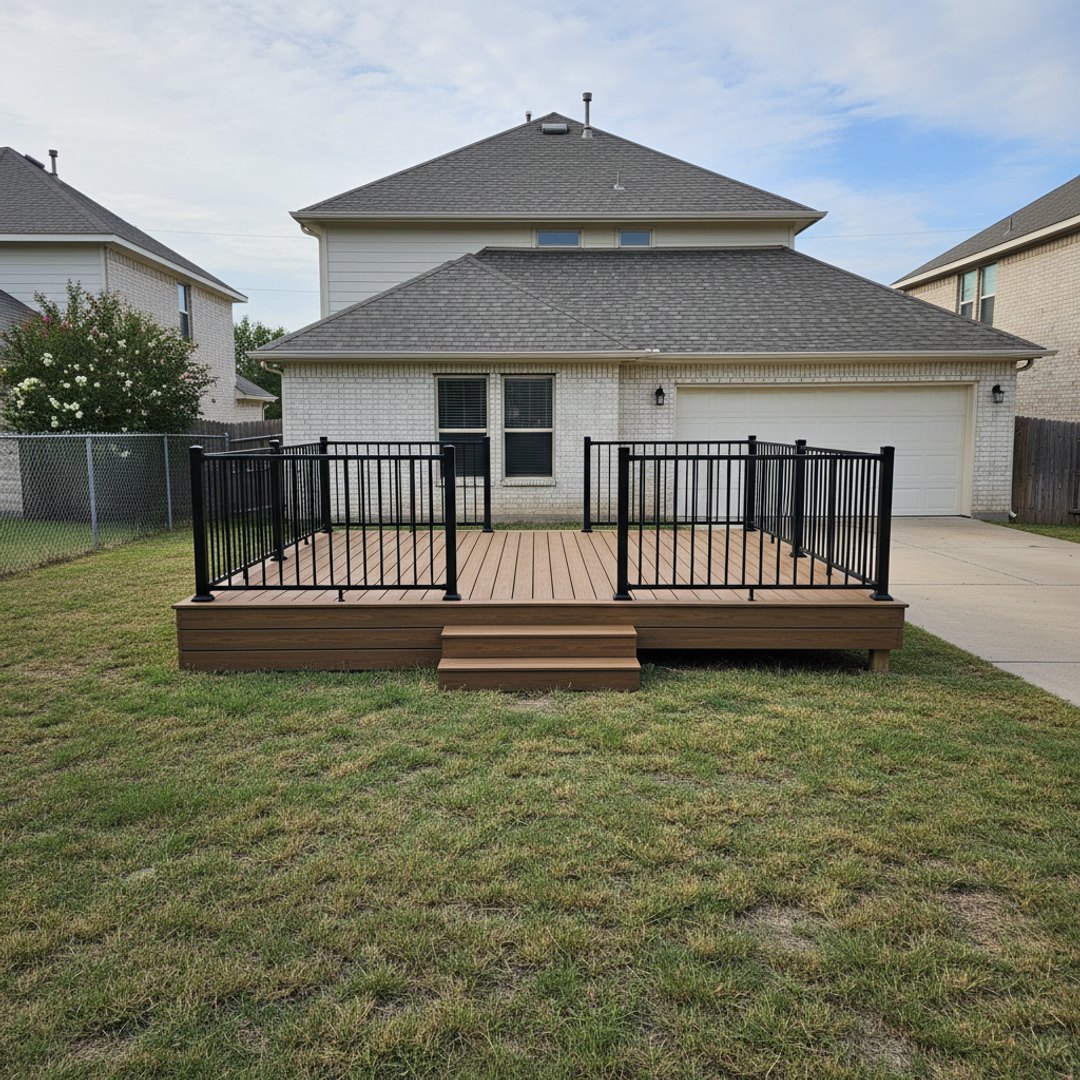 Deck Repair completed by Oasis Deck Company in Richardson, TX
